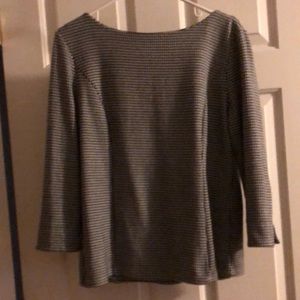 Talbots 3/4 length top.